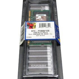 זיכרון כולל 1GB PC2100 DDR-266MHz non-ECC Unbuffered CL2.5 בצבע ירוק HyperX KTC-P2800128