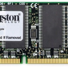 זיכרון כולל 256MB DDR-100MHz PC3200 non-ECC Unbuffered בצבע ירוק HyperX KTA-PBG4256