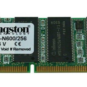 זיכרון כולל 256MB PC133 133MHz non-ECC Unbuffered CL3 בצבע ירוק HyperX KTC-N600256