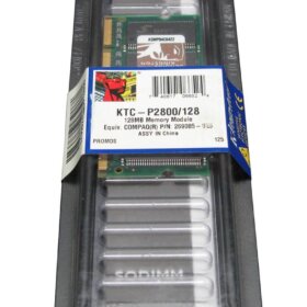 זיכרון כולל 256MB PC2100 DDR-266MHz non-ECC Unbuffered CL2.5 בצבע ירוק HyperX KTC-P2800256