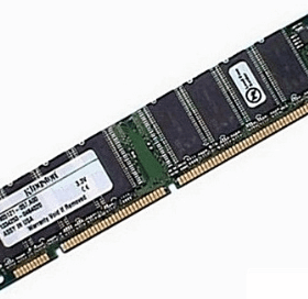 זיכרון כולל 512MB CL3 SDRAM PC133 Memory בצבע ירוק HyperX KTA-G4133512