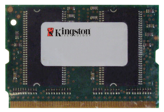 זיכרון כולל 512MB DDR266 CL2.5 MicroDIMM בצבע ירוק HyperX KSY-U101512