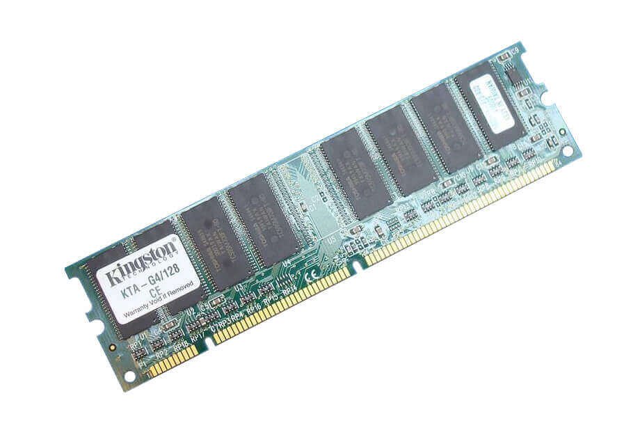 זיכרון כולל 512MB PC100 100MHz non-ECC Unbuffered CL3 בצבע ירוק HyperX KTA-G4512