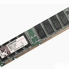זיכרון כולל 512MB PC100 100MHz non-ECC Unbuffered CL3 בצבע ירוק HyperX KTA-IMAC100512