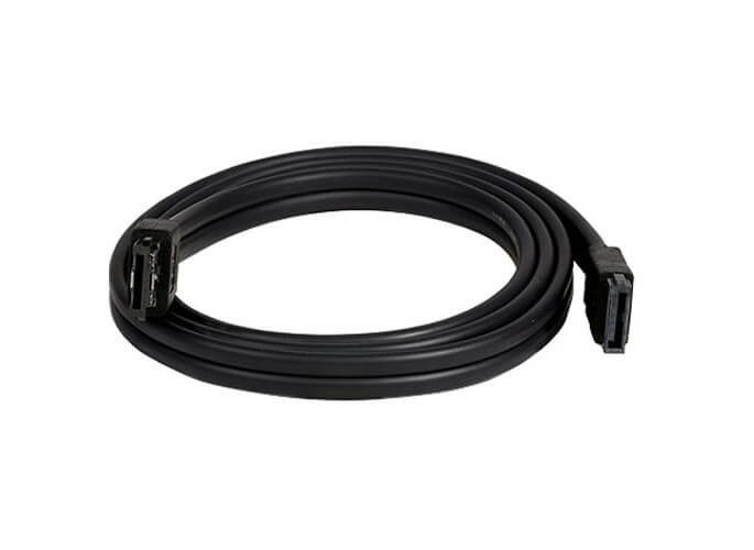 כבל SATA פנימי לחיצוני באורך 1 מטר בצבע שחור SONNET 0732311003813