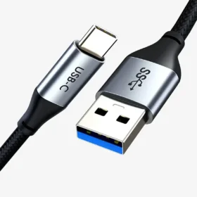 כבל USB3.0 A ל USB-C בצבע שחור SONNET | CT-C160-PU33-CMAMn-S3 | Superspeed 5Gbps