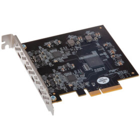 כרטיס Allegro USB-C 3.1 4 ארבע יציאות SuperSpeed ​​​​USB-C 3.1 בצבע שחור SONNET 0732311012648
