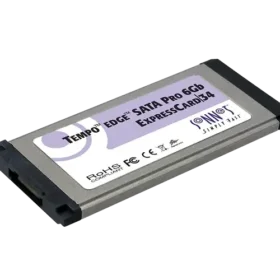 כרטיס הרחבה 1 חיבור Tempo SATA Pro 6Gb ExpressCard34 אפור SONNET SO-TSATA6