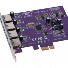 כרטיס הרחבה 4 חיבורים Allegro USB-A 3.2 Gen 1 PCIe אפור SONNET 0732311009440