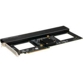 כרטיס הרחבה Fusion Dual U.2 SSD PCIe שחור SONNET SOFUSU22X4E3