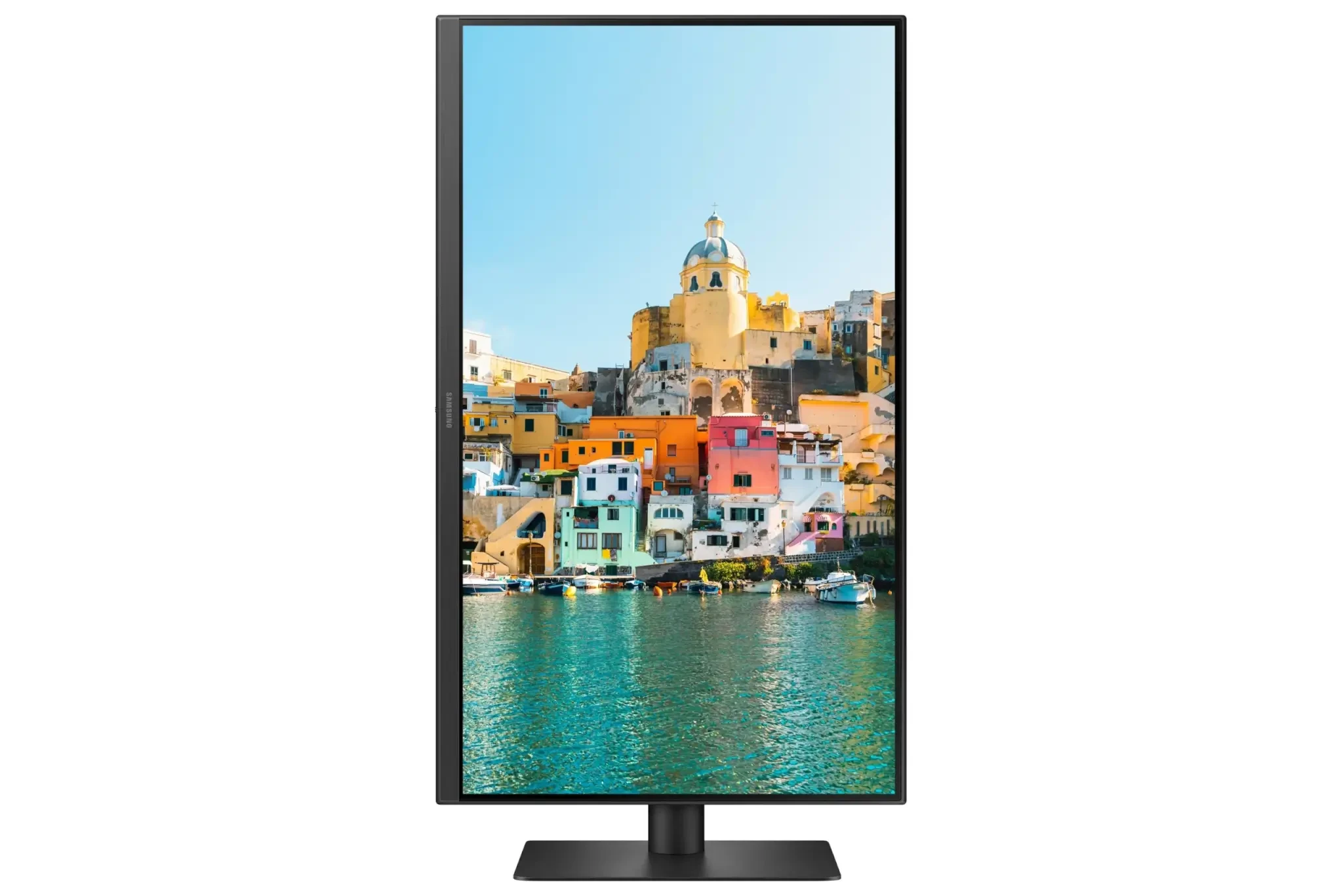 מסך מחשב 23.8 שטוח פאנל IPS עם שוליים דקים SAMSUNG S24A400UJM 75Hz FHD