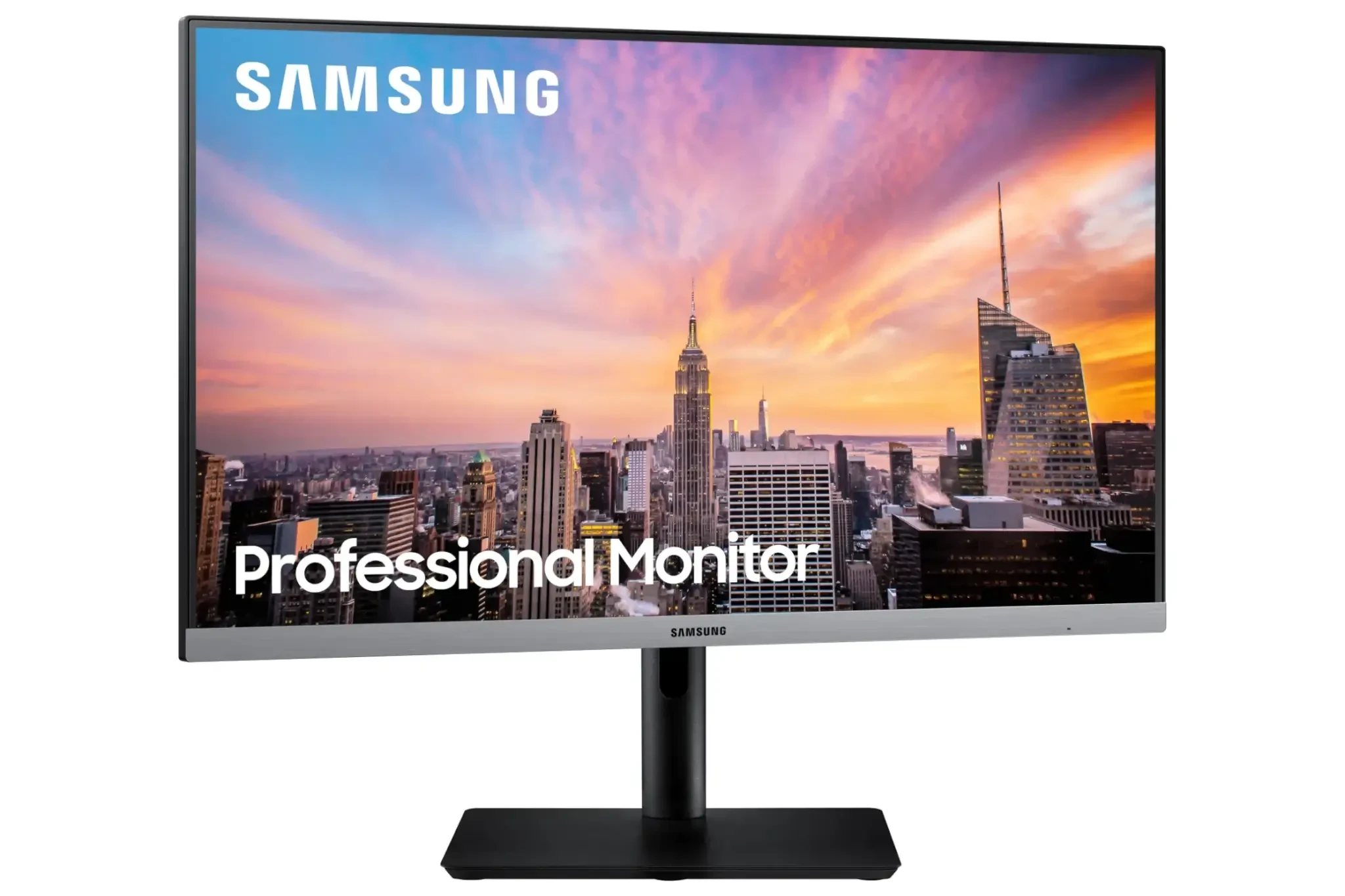 מסך מחשב 23.8 שטוח פאנל IPS עם שוליים דקים SAMSUNG S24R650FDR 75Hz FHD