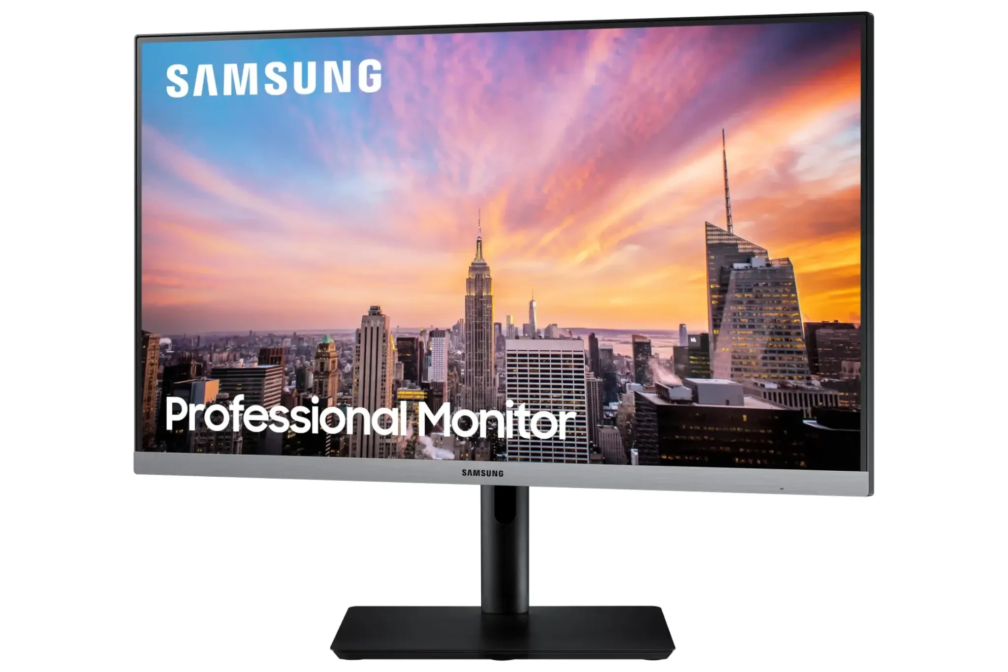 מסך מחשב 23.8 שטוח פאנל IPS עם שוליים דקים SAMSUNG S24R650FDR 75Hz FHD