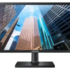 מסך מחשב 24 עסקי שטוח ופאנל PLS שחור SAMSUNG S24E650DW 60Hz FHD