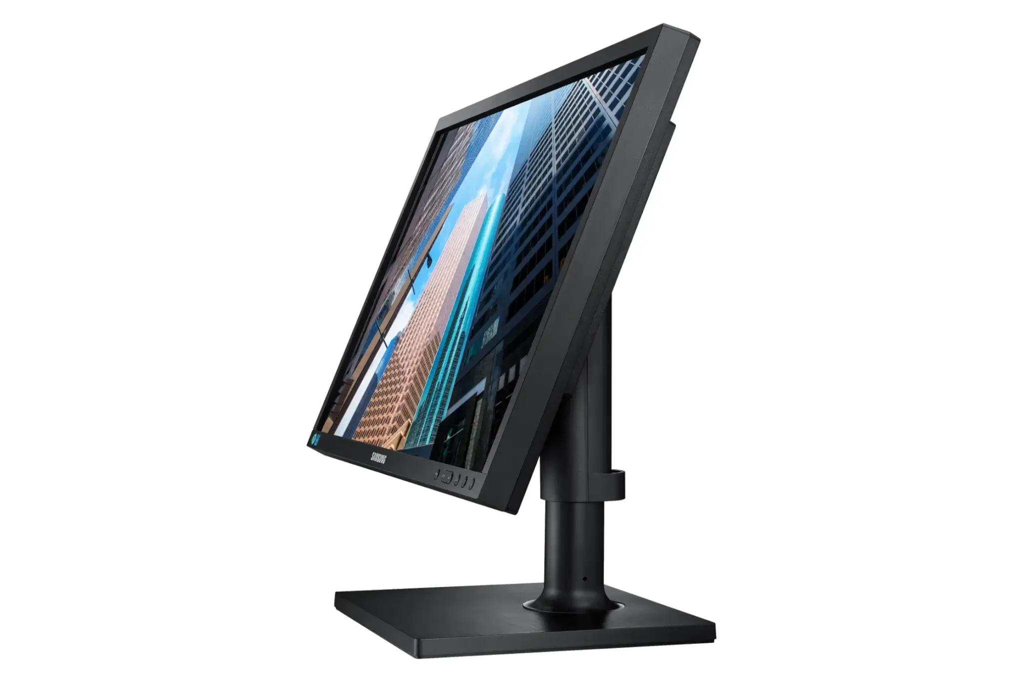 מסך מחשב 24 עסקי שטוח ופאנל PLS שחור SAMSUNG S24E650DW 60Hz FHD
