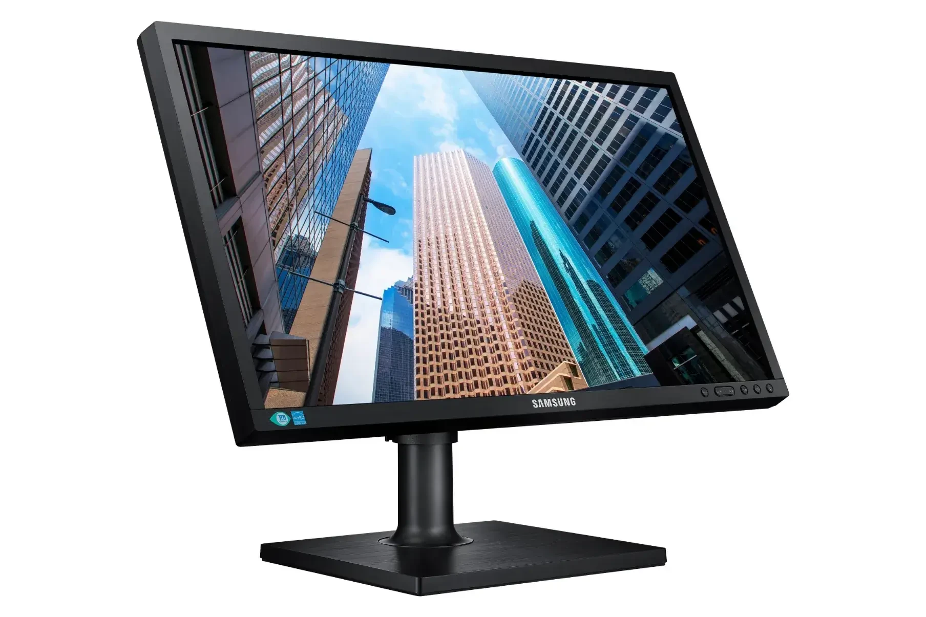 מסך מחשב 24 עסקי שטוח ופאנל PLS שחור SAMSUNG S24E650DW 60Hz FHD