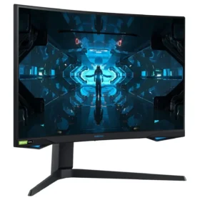 מסך מחשב 26.9 גיימינג קעור בעל קצב רענון של 240Hz שחור SAMSUNG C27G75TQSP Odyssey G7