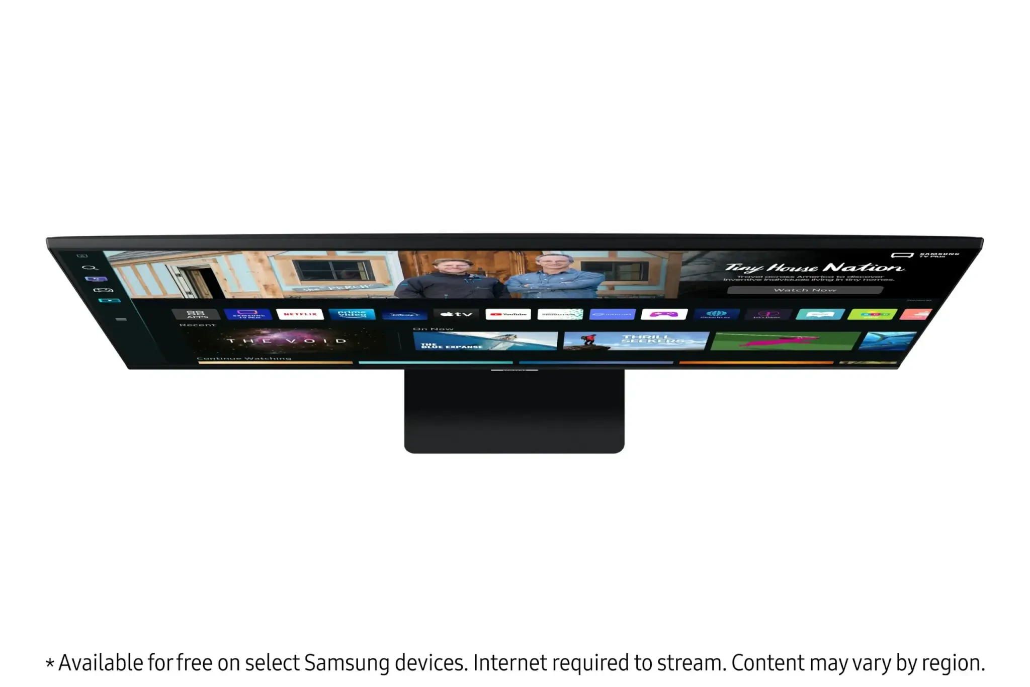 מסך מחשב 27 חכם שטוח כולל מערכת הפעלה TIZEN שחור SAMSUNG S27BM500EM 60Hz FHD