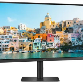 מסך מחשב 27 עסקי שטוח שוליים דקים Type-C ופאנל IPS שחור SAMSUNG S27A400UJM 75Hz FHD