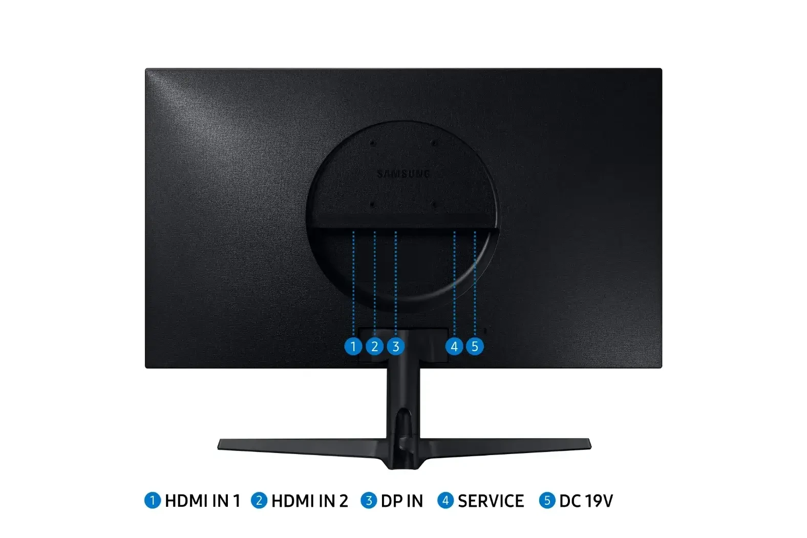 מסך מחשב 27.9 שטוח ברזולוציה של 4K UHD ופנל IPS שחור SAMSUNG U28R550UQP Odyssey
