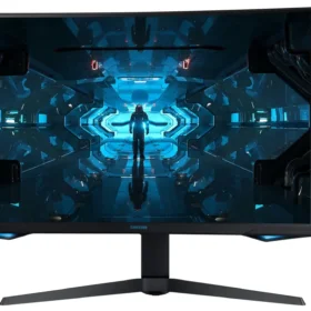 מסך מחשב 31.5 גיימינג קעור בעל קצב רענון של 240Hz שחור SAMSUNG C32G75TQSP Odyssey G7