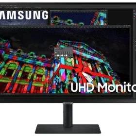 מסך מחשב 31.5 שטוח ברזולוציה של 4K UHD ופנל VA שחור SAMSUNG S32A800NMU Odyssey