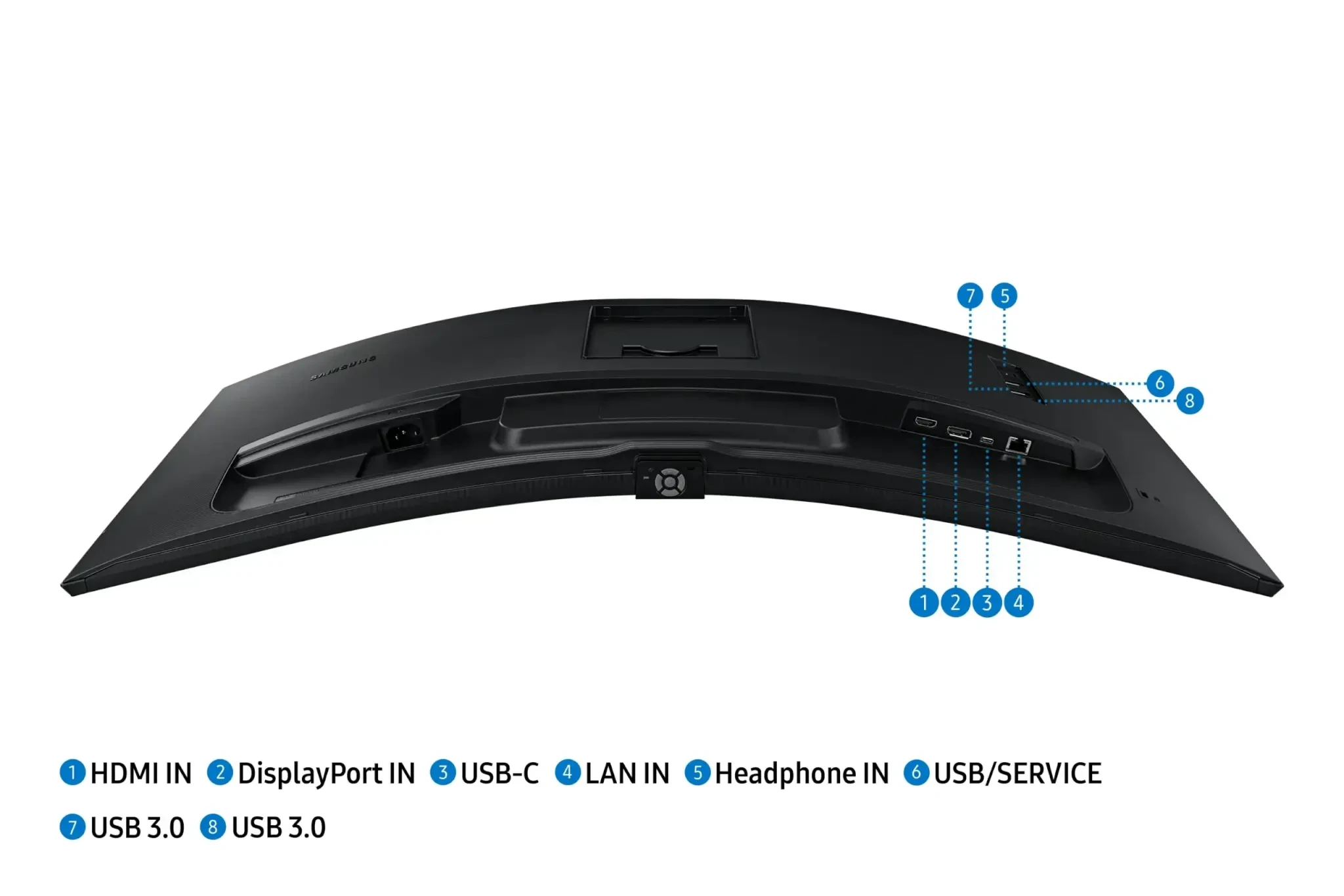 מסך מחשב 34" קעור אולטרה רחב 21:9 4K ופאנל VA שחור SAMSUNG | S34A654UBP | 100Hz WQHD