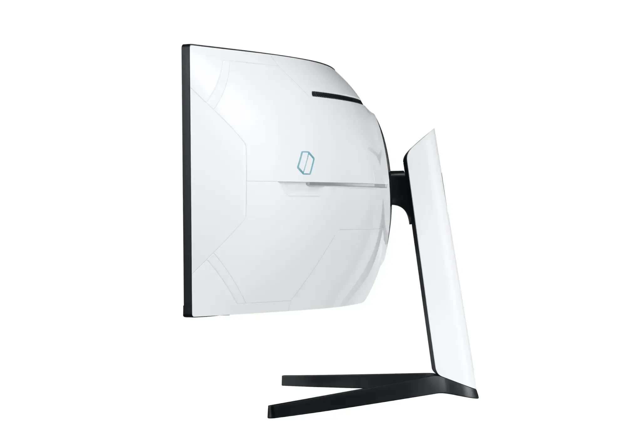 מסך מחשב 48.7 גיימינג קעור QLED לבן קצב רענון 240Hz שחור SAMSUNG C49G95TSSM Odyssey G9