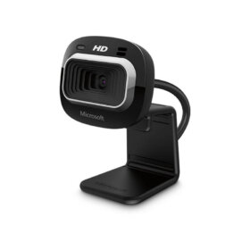 מצלמת רשת HD חיבור USB מייקרסופט פוקוס אוטומטי Microsoft T3H-00012 HD3000 WEBCAM LifeCam