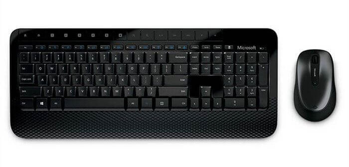 מקלדת אלחוטית חיבור USB חברת מיקרוסופט Microsoft 3J2-00040 Bluetooth 2000 USB Port wAES