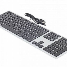 מקלדת חוטית חיבור USB-C עד 10 מטר חברת אפל Apple MAG00222 Magic Keyboard
