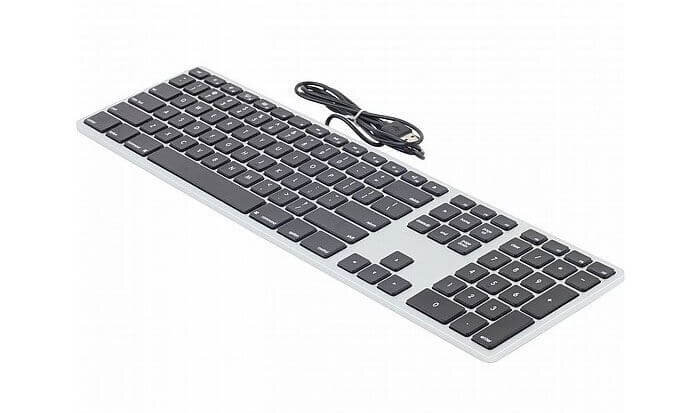 מקלדת חוטית חיבור USB-C עד 10 מטר חברת אפל Apple MAG00222 Magic Keyboard