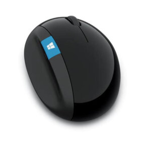 עכבר ארגונומי אלחוטי חיבור USB עד 10 מטר חברת מיקרוסופט Microsoft 5LV-00002 Bluetooth