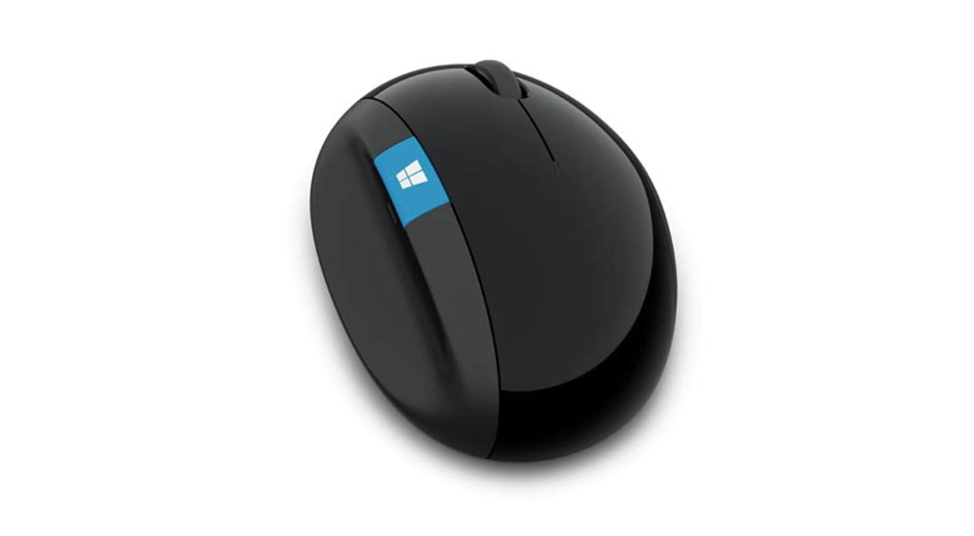 עכבר ארגונומי אלחוטי חיבור USB עד 10 מטר חברת מיקרוסופט Microsoft 5LV-00002 Bluetooth