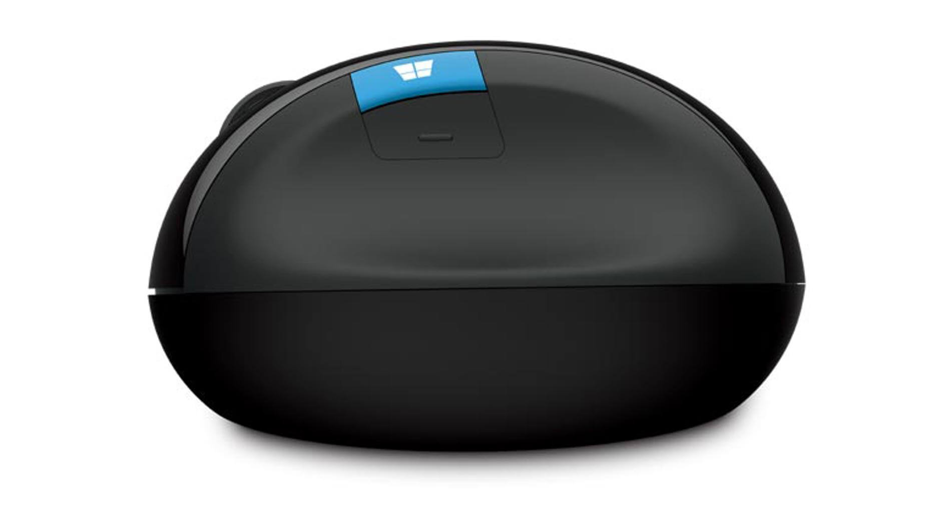 עכבר ארגונומי אלחוטי חיבור USB עד 10 מטר חברת מיקרוסופט Microsoft 5LV-00002 Bluetooth