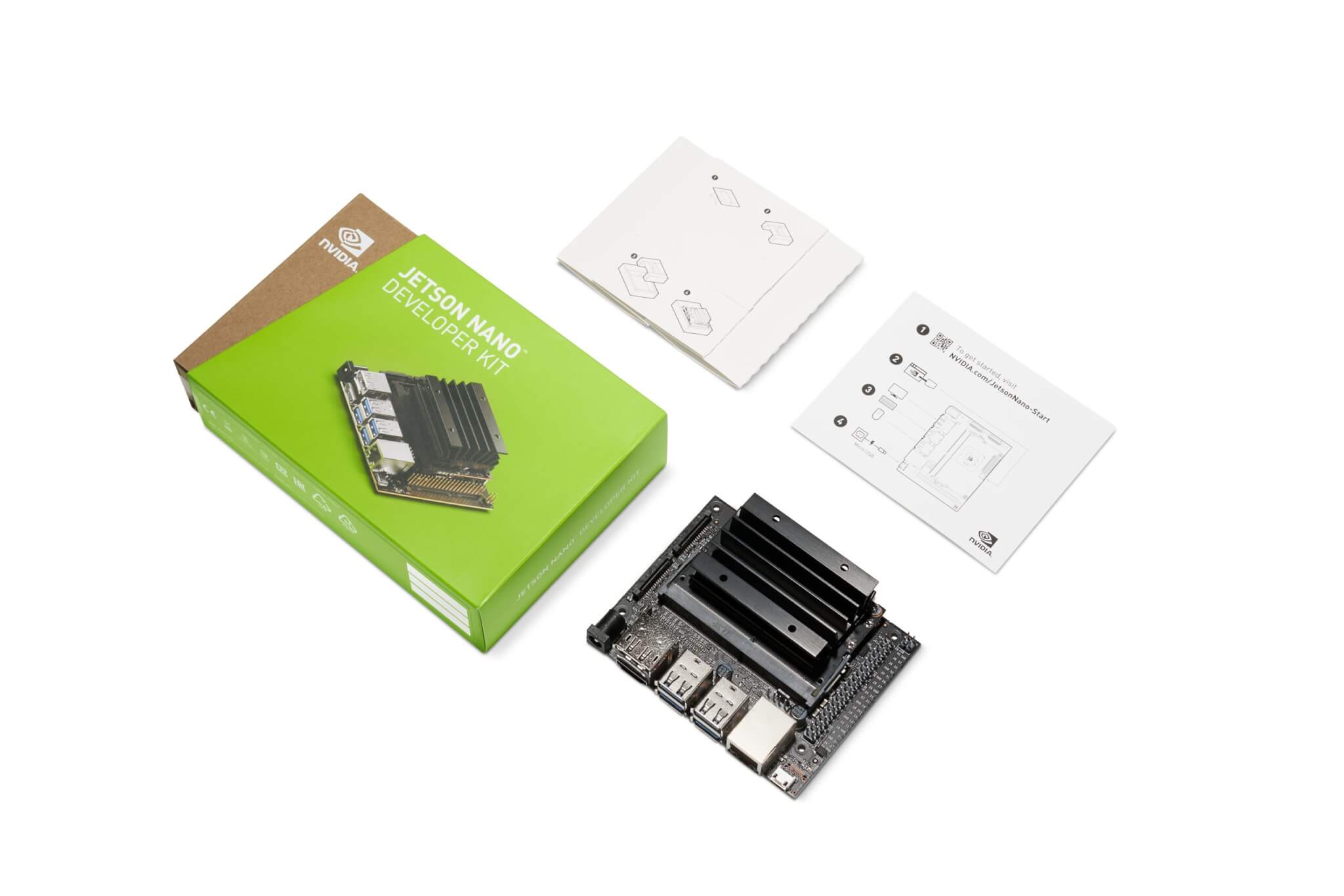 ערכת פיתוח JETSON NANO™ DEVELOPER KIT צבע שחור NVIDIA 945-13450-0000-100