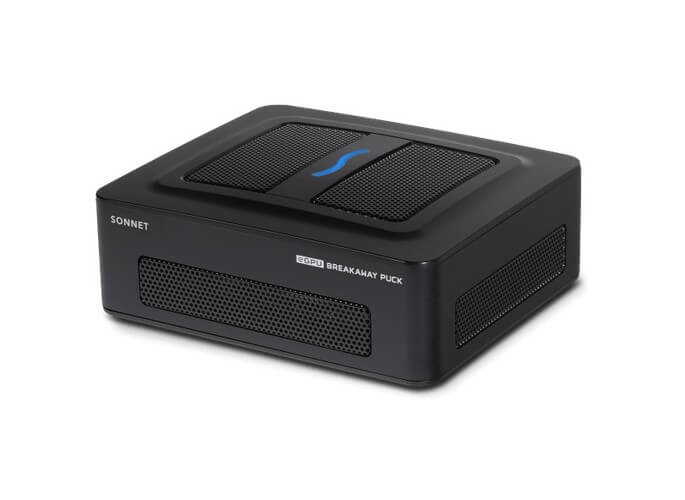 פתרון להרחבת כרטיס eGPU Breakaway Puck Radeon RX 5700 בצבע שחור SONNET 732311013133