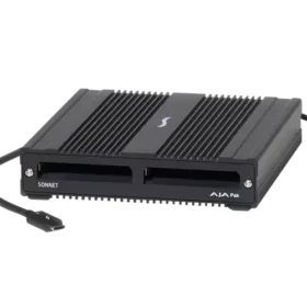 קורא כרטיסים AJA PAK Media Pro סדרת SF3 בצבע שחור SONNET SO-SF3-AJAPKSF3