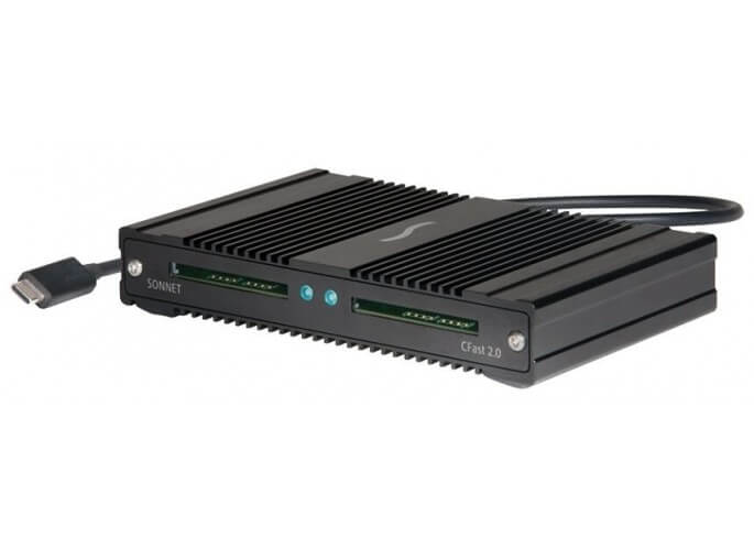 קורא כרטיסים CFast 2.0 Pro - Thunderbolt 3 חיבור TYPE-C שחור