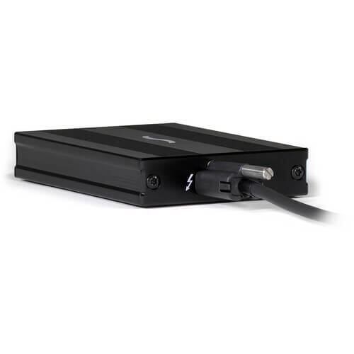 קורא כרטיסים עם חריץ יחיד SxS PRO X Thunderbolt 3 שחור SONNET | SOTB31SXSPX