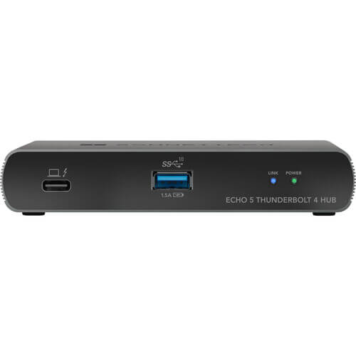 תחנת עגינה Echo 5 Thunderbolt 4 Hub בצבע שחור SONNET 732311013218