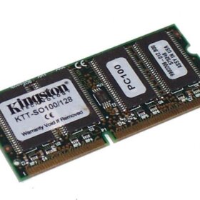 זיכרון כולל 128MB PC100 100MHz non-ECC בצבע ירוק HyperX KTT-SO100128