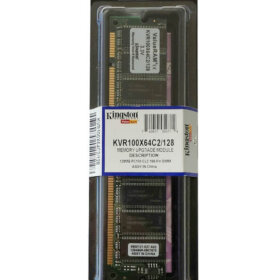 זיכרון כולל 128MB PC100 100MHz non-ECC בצבע ירוק HyperX KVR100X64C2128