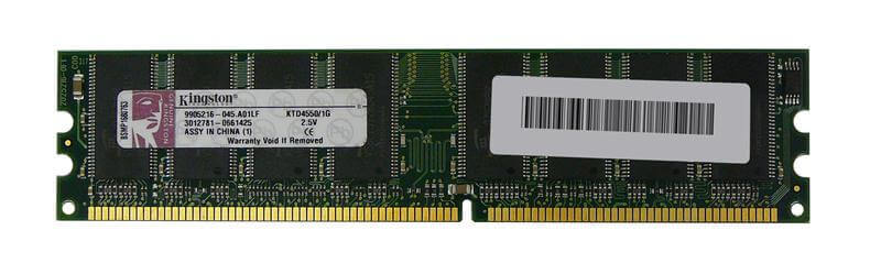 זיכרון כולל 128MB PC2700 DDR-333MHz non-ECC בצבע ירוק HyperX KTD4550128
