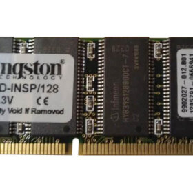 זיכרון כולל 128MB PC66 66MHz non-ECC Unbuffered 144-Pin בצבע ירוק HyperX KTD-INSP128