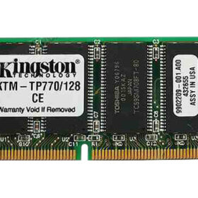 זיכרון כולל 128MB PC66 66MHz non-ECC Unbuffered בצבע ירוק HyperX KTM-TP770128