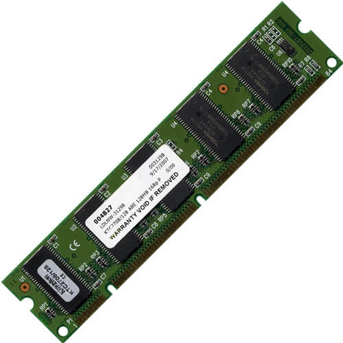 זיכרון כולל 128MB UDIMM PC100 ECC בצבע ירוק HyperX KTC2708128