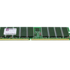 זיכרון כולל 1GB (2 X 512MB) DDR-400MHz PC3200 ECC בצבע ירוק HyperX KTS92081G