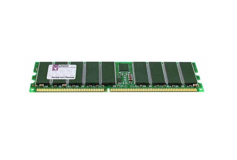 זיכרון כולל 1GB Kit (2 X 512MB) DDR-400MHz PC3200 בצבע ירוק HyperX KVR400X72RC3AK21GD