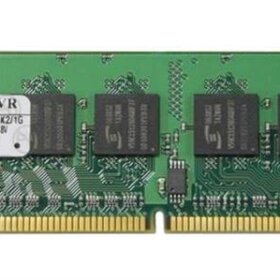 זיכרון כולל 1GB Kit (2 X 512MB) PC2-4200 בצבע ירוק HyperX KVR533D2E4K21G